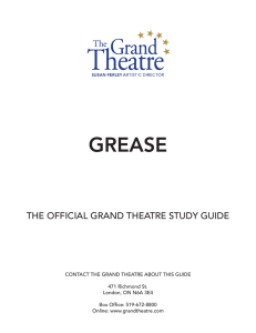 grease - The Grand Theatre