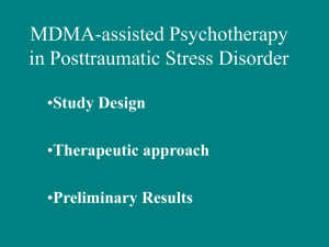 MDMA-assisted psychotherapy - Multidisciplinary Association for