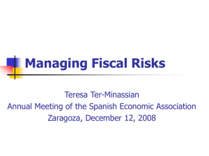 Managing Fiscal Risks