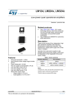 LM224A, LM324A datasheet