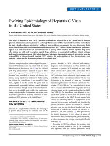 Evolving Epidemiology of Hepatitis C Virus in the United States