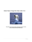 Global Climate Change Sites Study Guide pdf