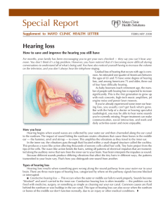 Special Report - Mayo Clinic Health Letter