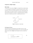 Trigonometry of Right Triangles