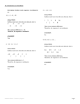 Determine whether each sequence is arithmetic no. 1. 8, –2, –12