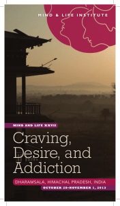 Craving, Desire, and Addiction