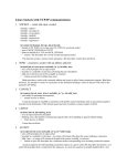 Linux Sockets with TCP/IP communications