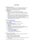 AP Chapter 2 Outline 2014