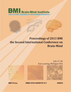 Proceedings of 2013 BMI the Second International Conference on