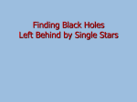 Finding Black Holes