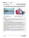 Sea Lice Monitoring and Non