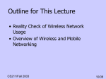 CS219: Advanced Topics in Internet Research