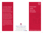 History and Social Studies - Memphis University School
