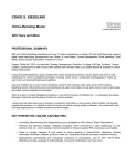 SEO Resume CRAIG S. Kiessling