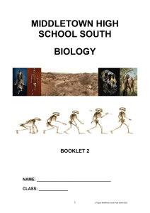 Biology booklet 2