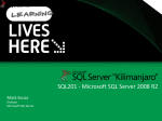 SQL201 - Australian SQL Server User Group