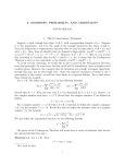 geometry, probability, and cardinality