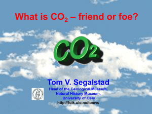 What is CO2 - friend or foe?