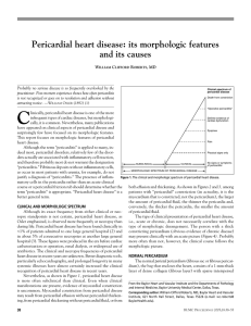 Pericardial heart disease