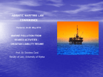 Marine Pollution from Sea Bed Activities_Croatian Liability Regime