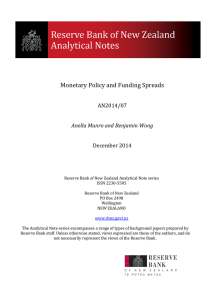 Monetary Policy and Funding Spreads