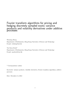 Fourier transform algorithms for pricing and hedging discretely