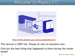 Physics 212