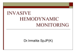 invasive hemodynamic monitoring