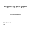 Three-dimensional Finite Element Computation of Eddy Currents in