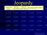 Chapter 1 Jeopardy