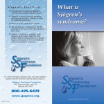 Sjögren`s syndrome - Sjogren`s Syndrome Foundation