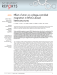 Effect of strain on voltage-controlled magnetism in BiFeO 3