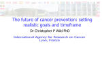 The future of cancer prevention