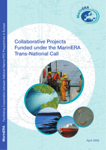 Collaborative Projects Funded under the MarinERA Trans