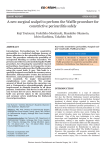 Full Text PDF - Edorium™ Journal of Cardiothoracic and Vascular