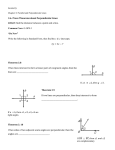 3.6 Prove Theorems about Perpendicular Lines