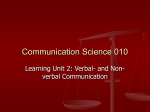 Communication Science 010