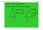 geom Section 4.5 Isosceles and Equilateral Triangles.notebook