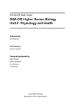 Higher Human Biology Physiology and Health