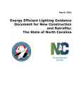 Energy Efficient Lighting Guidance Document for New Construction