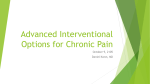 Daniel Kwon, MD - Advanced Interventional Options for Chronic Pain