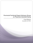 Provincial-Territorial Expert Advisory Group on Physician