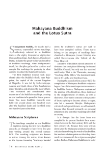 Mahayana Buddhism and the Lotus Sutra - Sgi-Usa