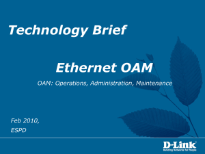 Link OAM (IEEE 802.3ah)
