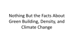 Nothing But the Facts on Green Building, Density and Climate Change