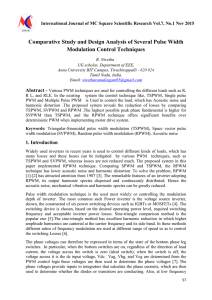 Comparative Study and Design Analysis of Several Pulse Width