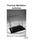 Practical Mechanics Activities