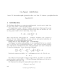 Chi-Square Distribution