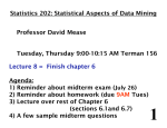 2 - Statistical Aspects of Data Mining