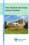 Patient Guide - Cross Cancer Institute
